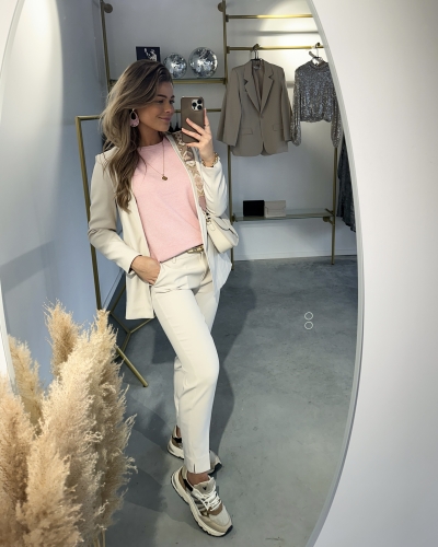Only ELLY LIFE PANT ECRU