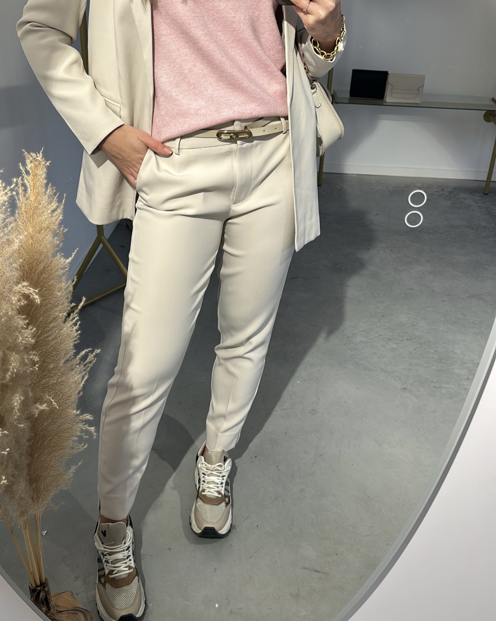 ELLY LIFE PANT ECRU