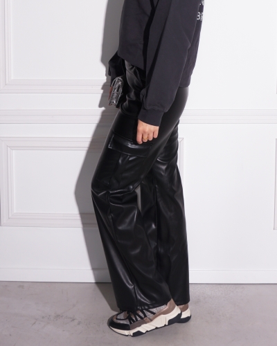 Gossip CARGO STRAIGHT PU ZWART
