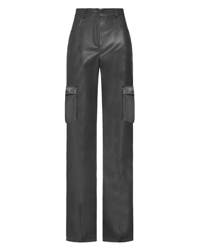 CARGO STRAIGHT PU ZWART