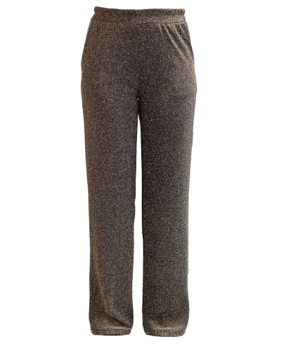 Gossip STRAIGHT LUREX PANTS BRONS