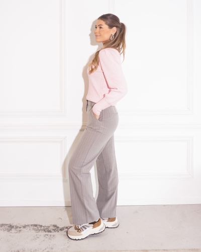PANTALON BRIE GRIJS