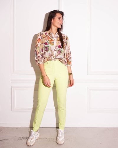 PANTALON STRAIGHT LIME
