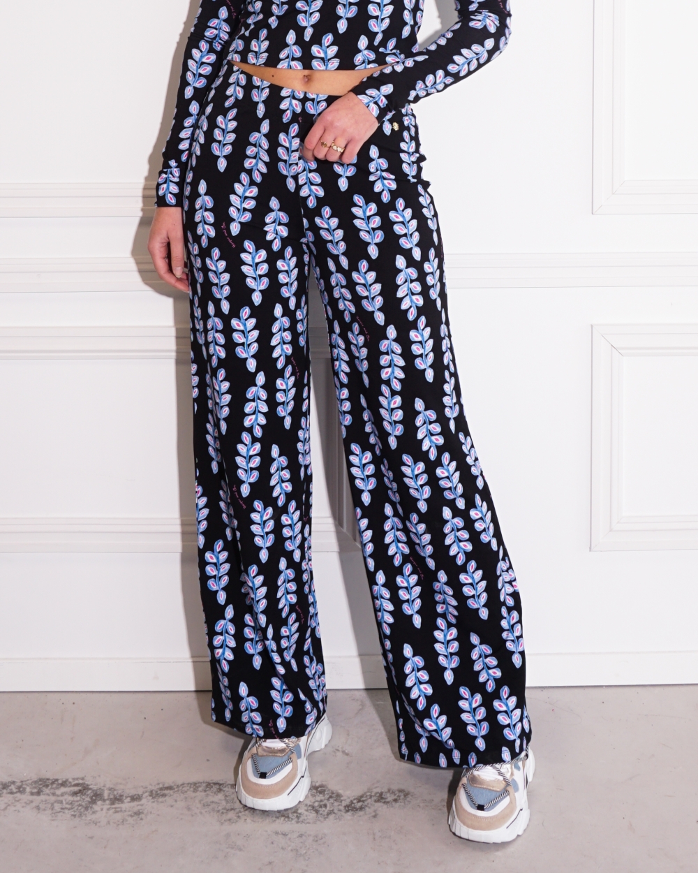 BROEK JANE LICHT BLAUW