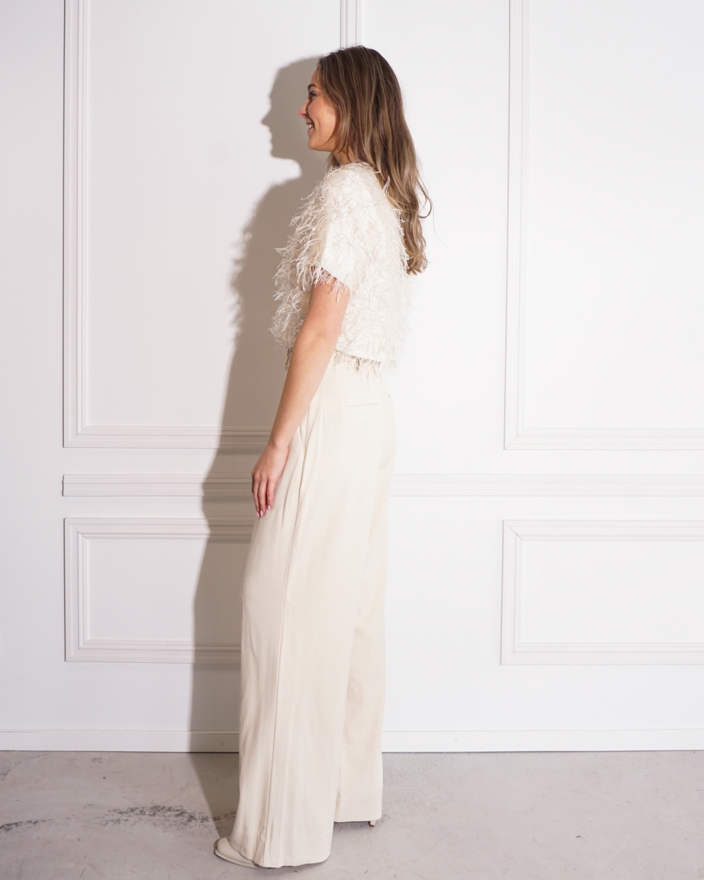 PANTALON LIA ECRU