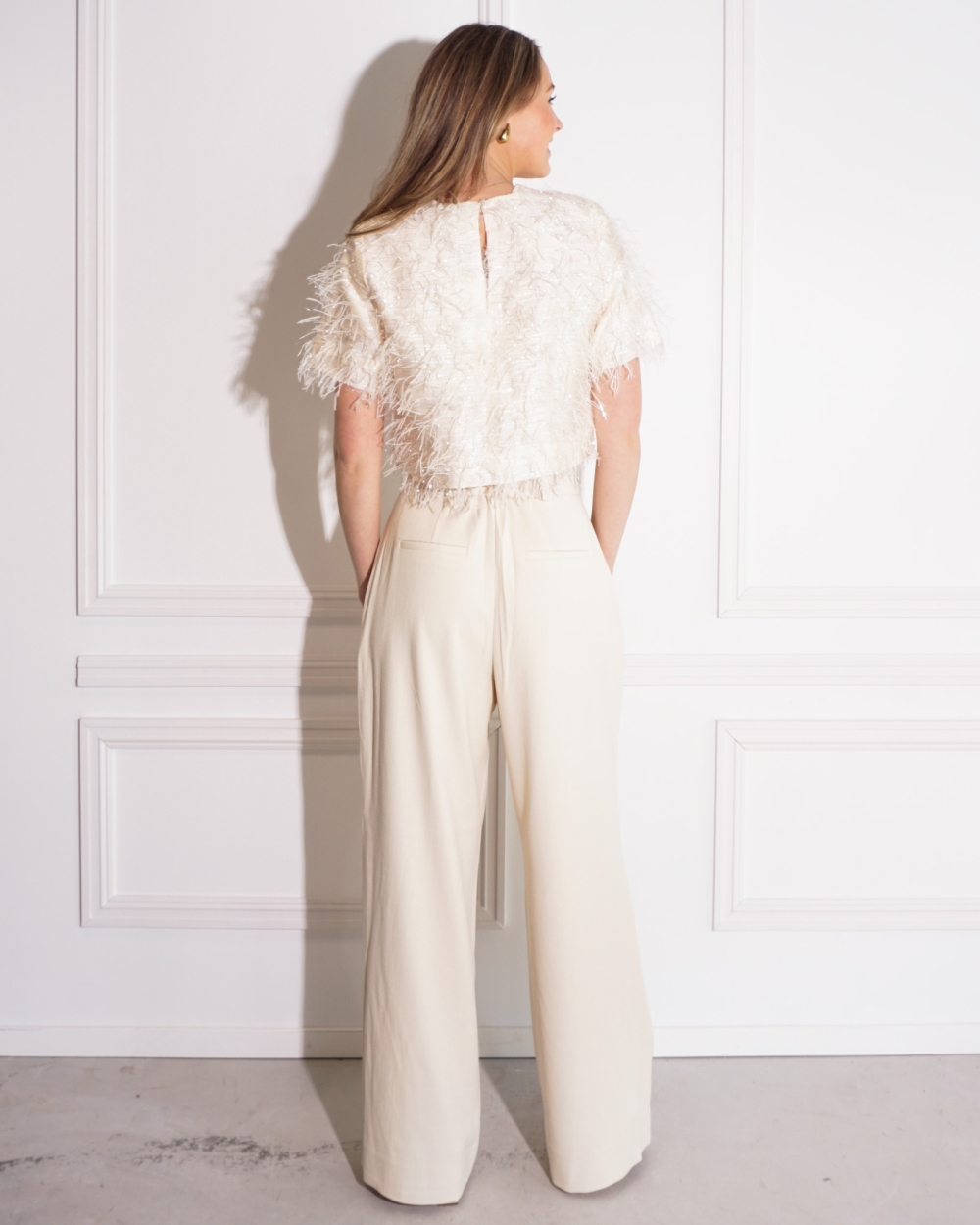 PANTALON LIA ECRU