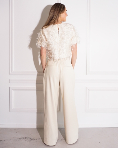 PANTALON LIA ECRU