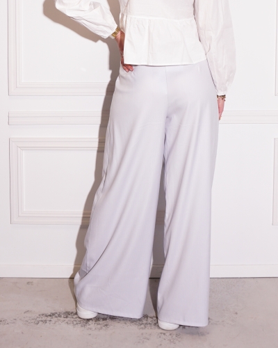 PANTALON LOU LICHTGRIJS
