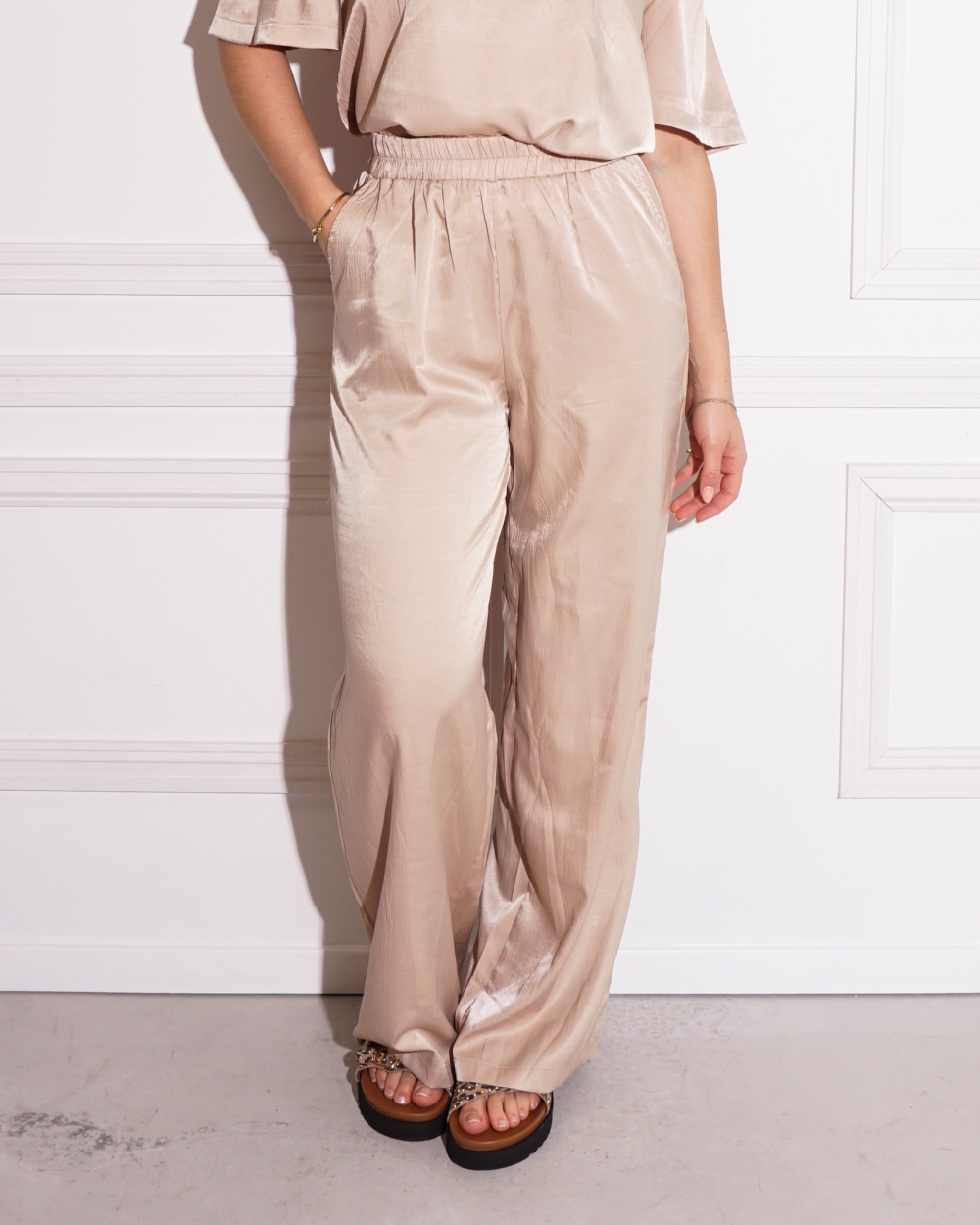 BROEK LAUREN BEIGE