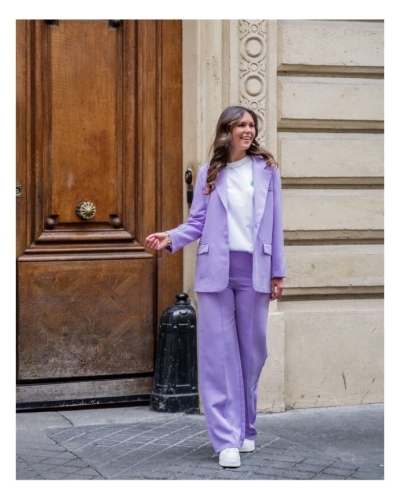 PANTALON ANNA LILA