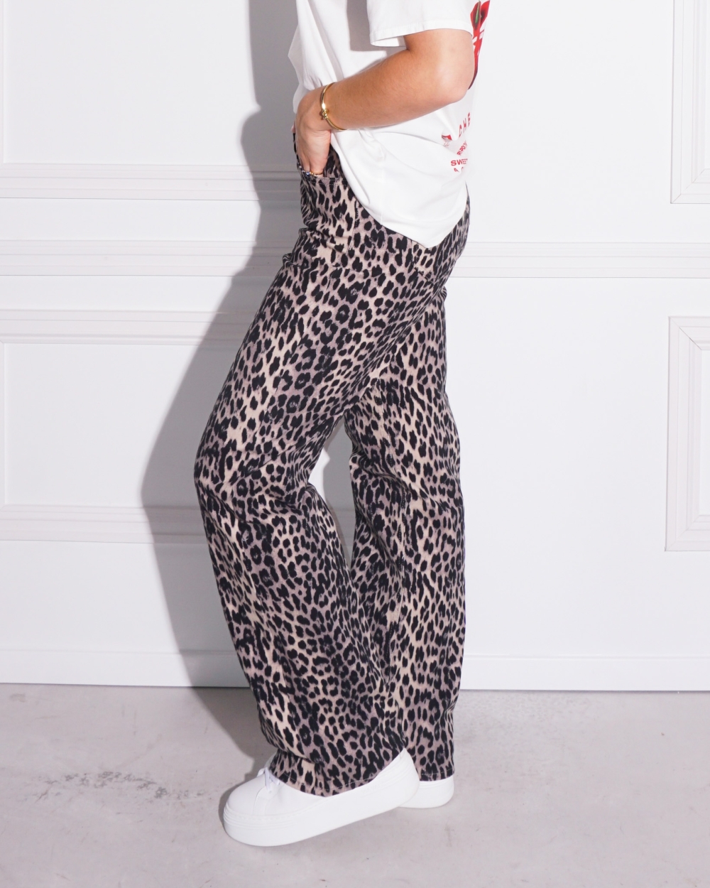 JEANS ANLIE LEOPARD