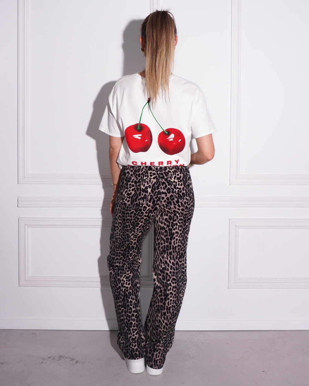 JEANS ANLIE LEOPARD