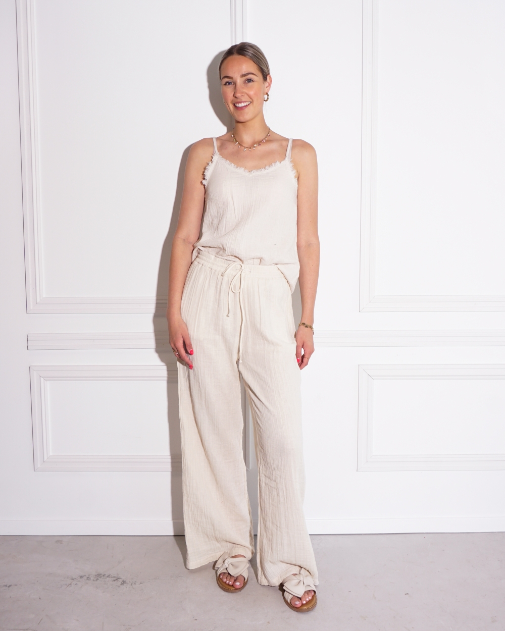 PANTALON ISA BEIGE