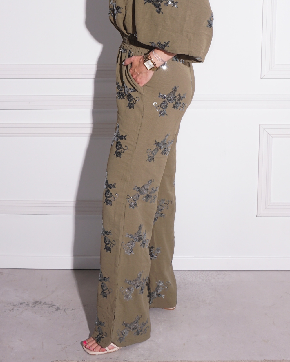 BROEK AMY GROEN