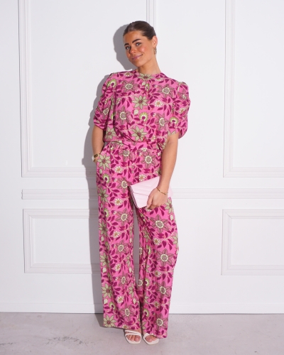 BROEK DOORTJE FUCHSIA