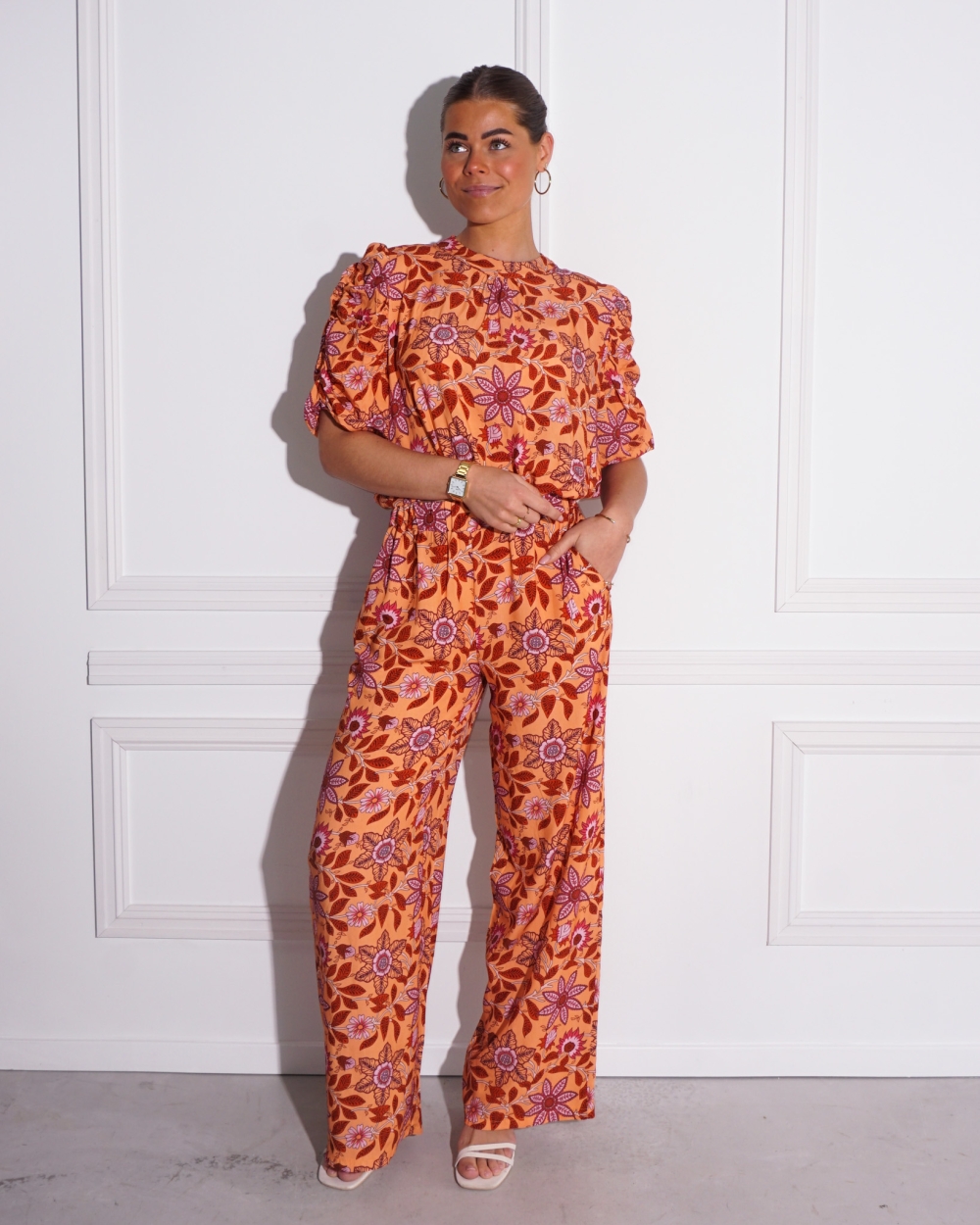 BROEK DOORTJE PEACH