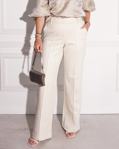 Nukus PANTALON JILL ECRU