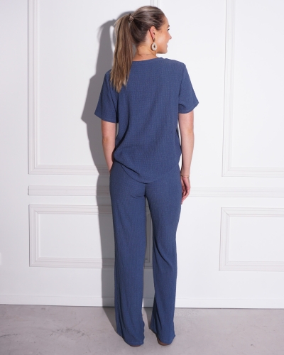 BROEK ELINE BLAUW