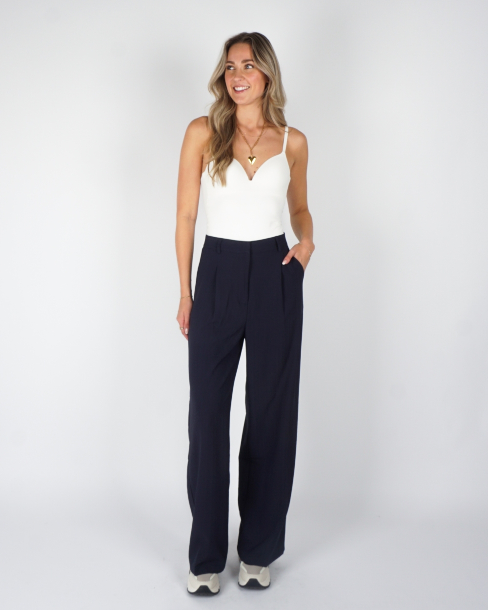 PANTALON CARMEN DONKERBLAUW
