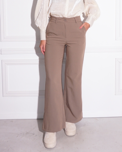 PANTALON MARIE TAUPE