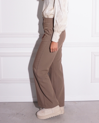 PANTALON MARIE TAUPE