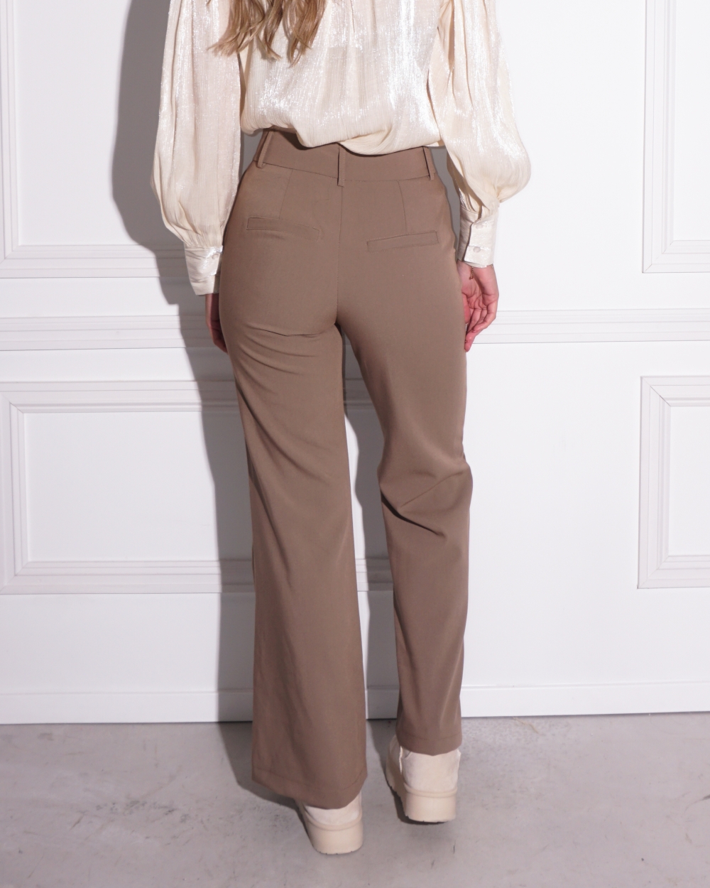 PANTALON MARIE TAUPE
