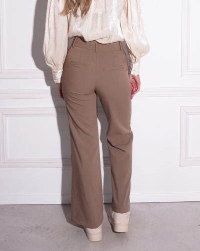 PANTALON MARIE TAUPE