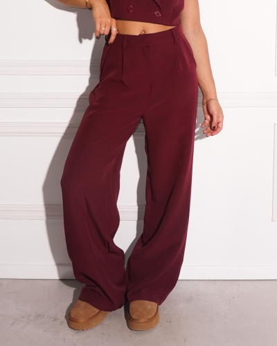 Gossip PANTALON STEEF BORDEAUX