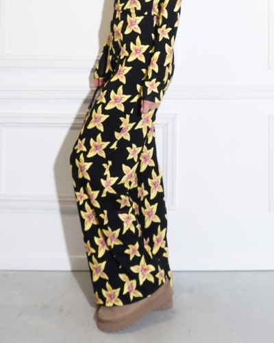 Harper & Yve BROEK JANE ZWART/GEEL