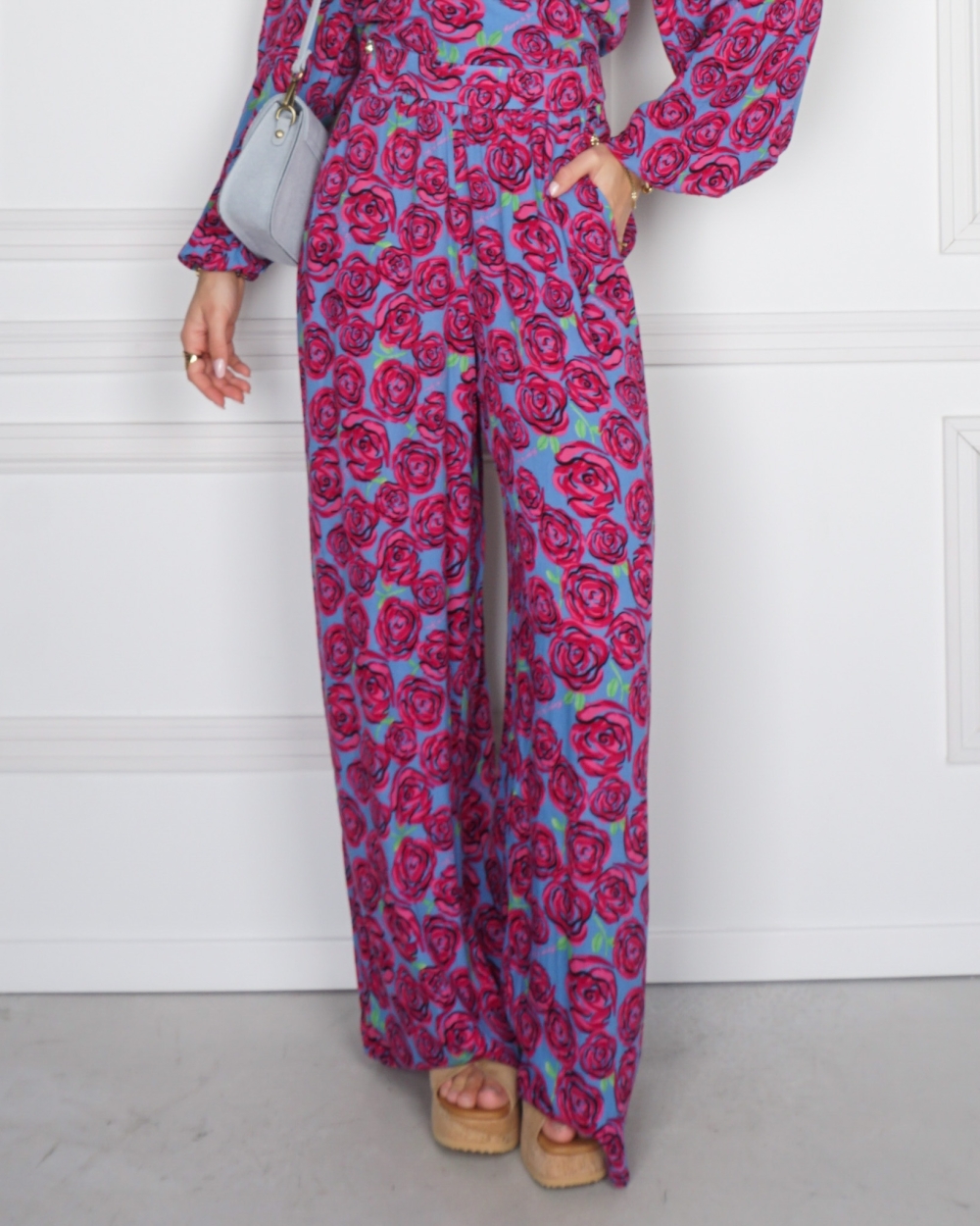 PANTS RILEY ROZE BLAUW