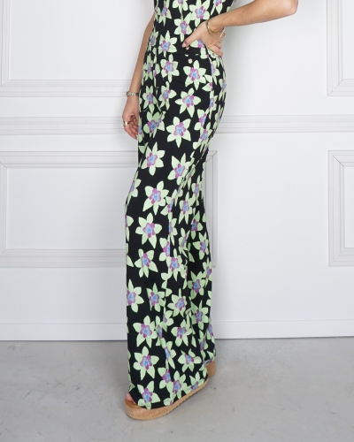 BROEK JANE GROEN ZWART