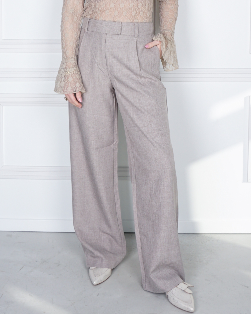 PANTALON LINDA TAUPE