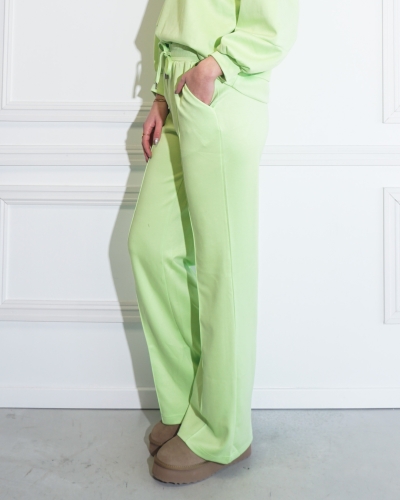 COMFY CLUB BROEK LIME
