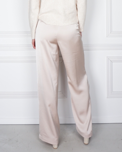 PANTALON EMMETT SATIJN CHAMPAGNE