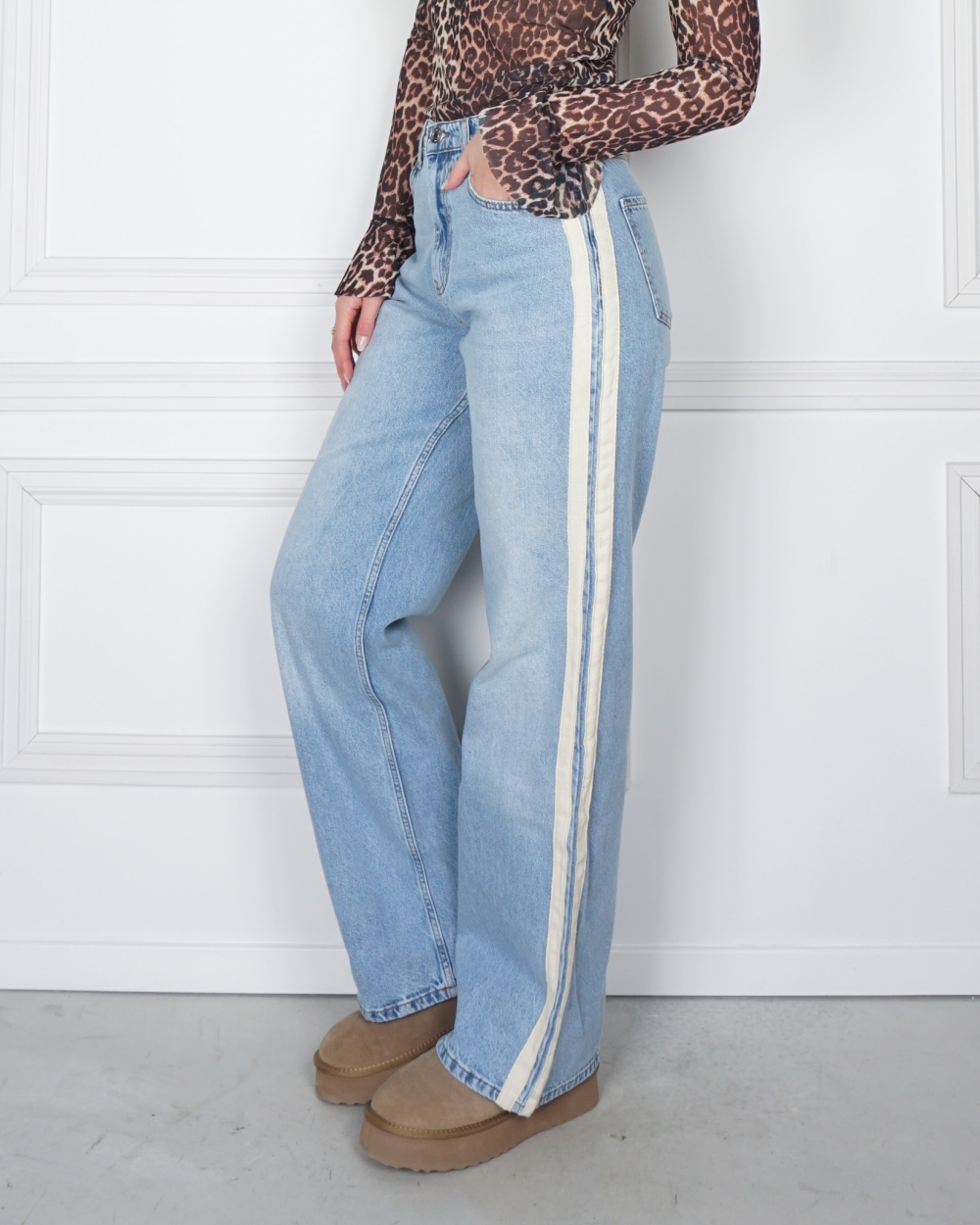 SPORTY JEANS BLAUW