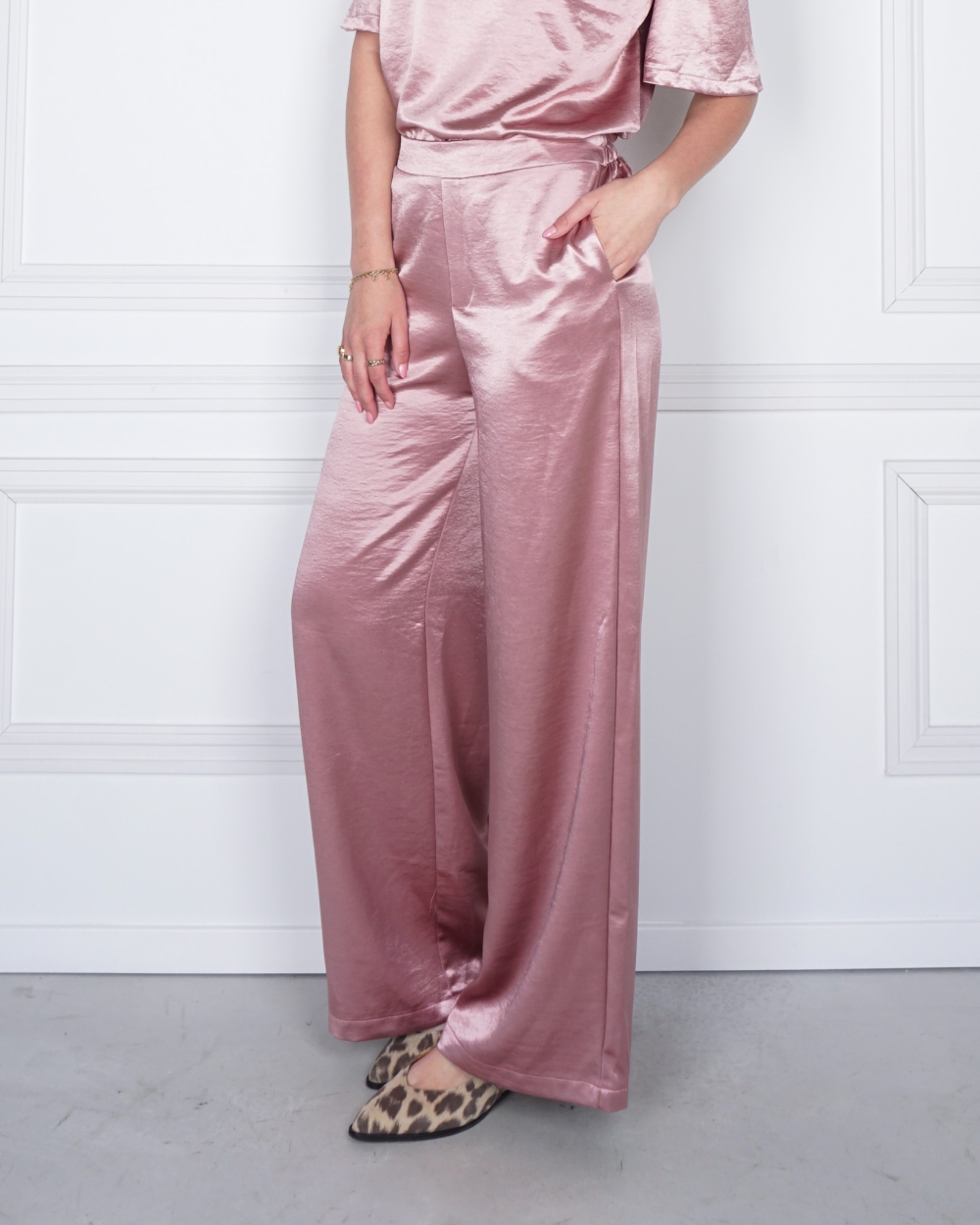 SATIJNEN BROEK LUCIA ROZE