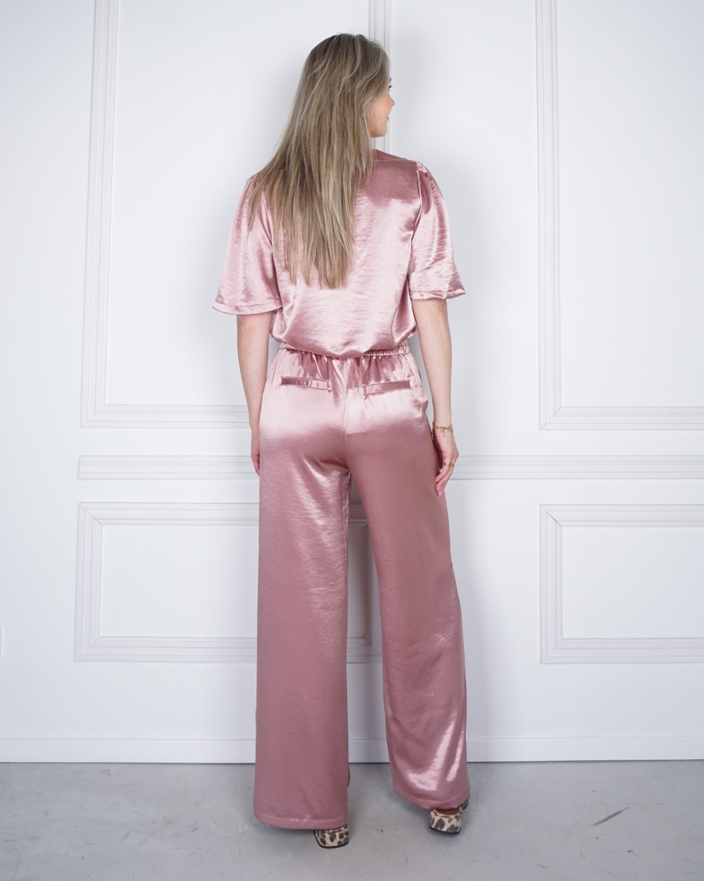 SATIJNEN BROEK LUCIA ROZE
