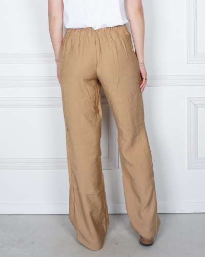 LINNENLOOK BROEK CAMEL