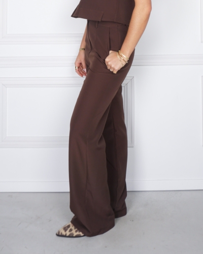 Gossip PANTALON NOVA DONKER BRUIN