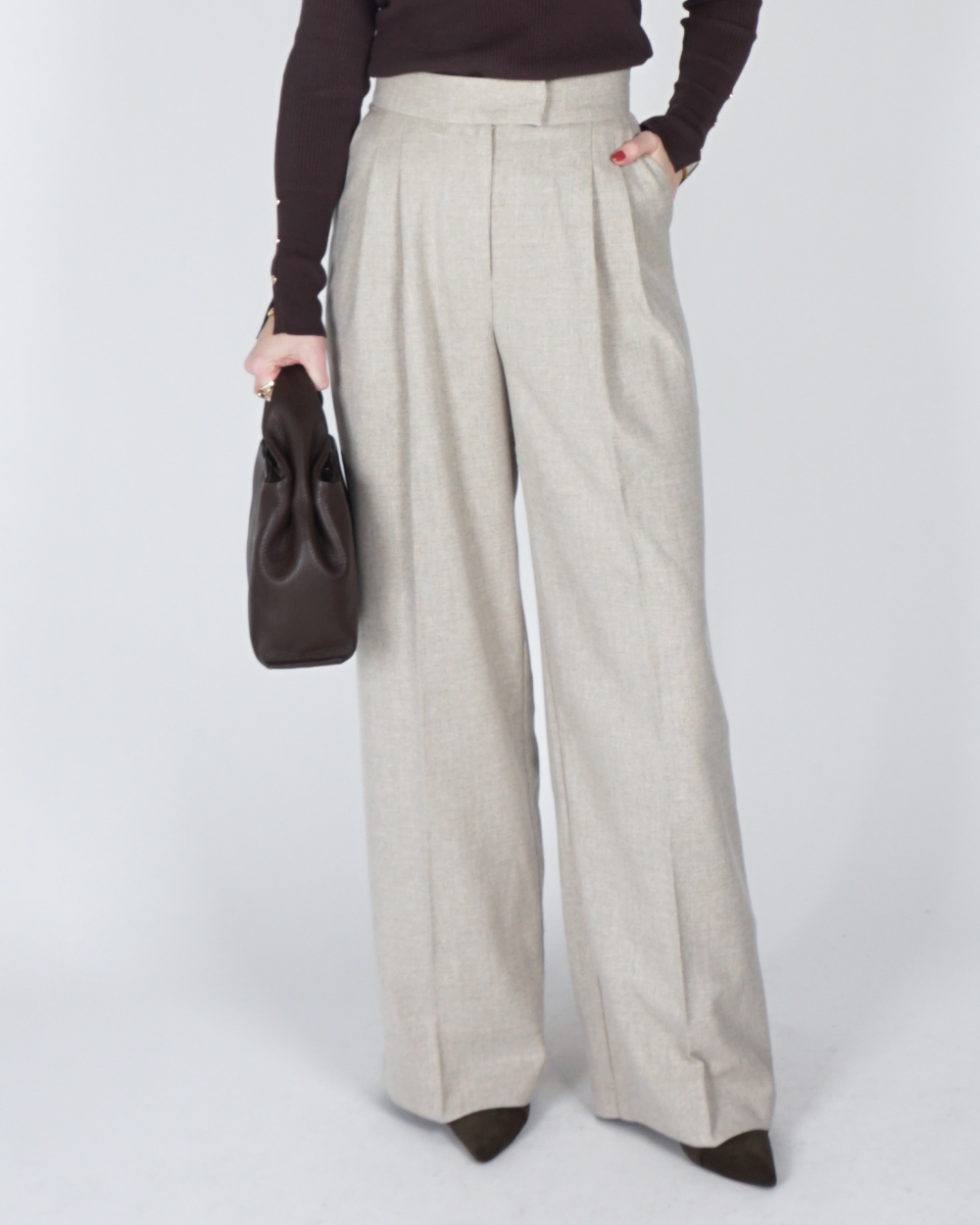 PANTALON LOREN TAUPE
