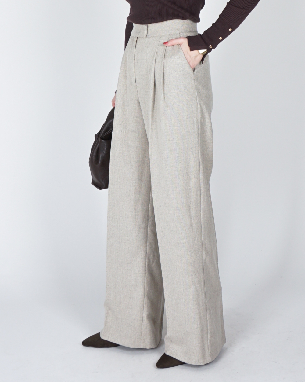 PANTALON LOREN TAUPE