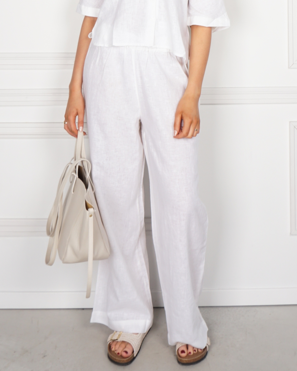BROEK TOKYO WIT