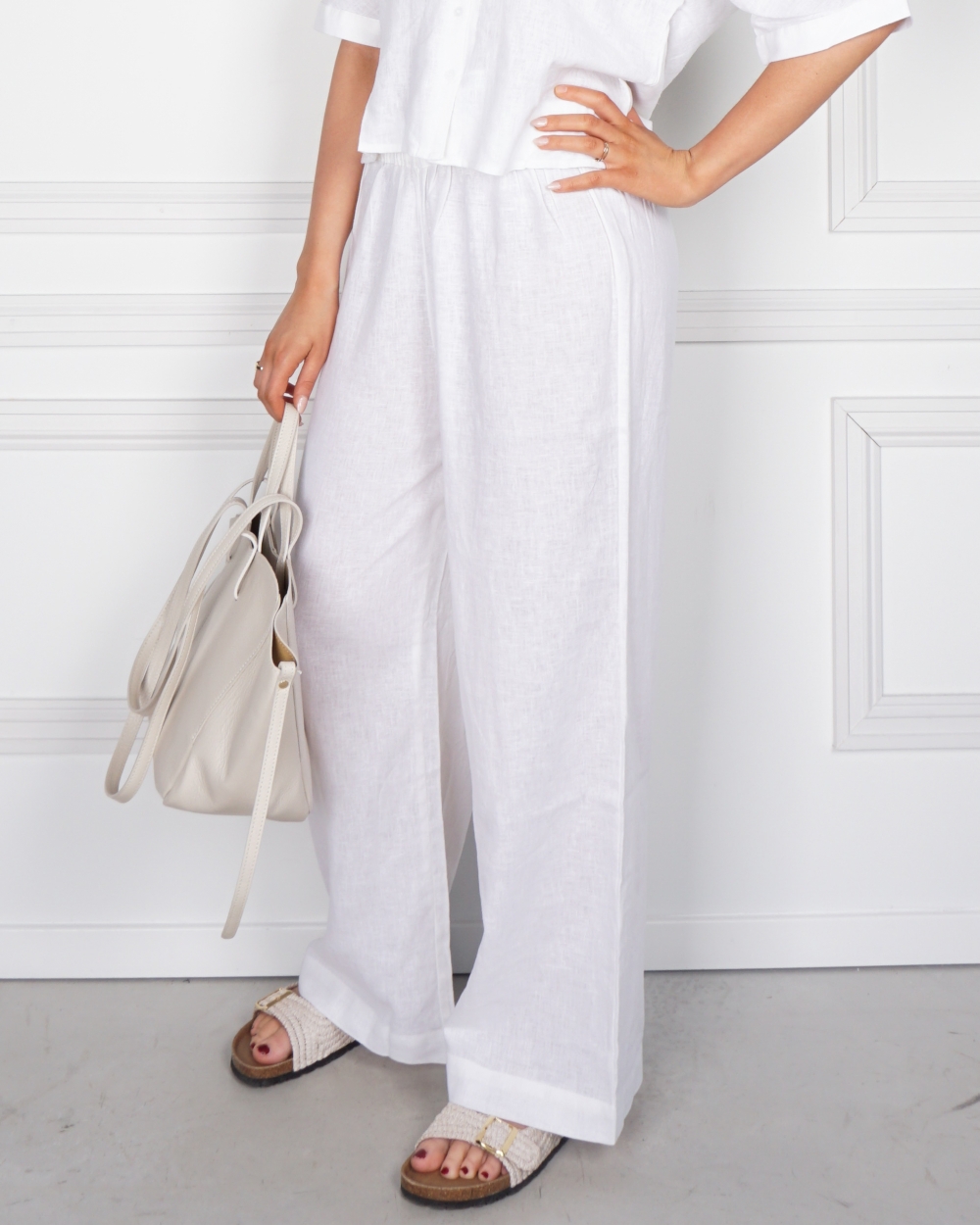 BROEK TOKYO WIT