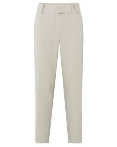 HIGH WAIST PANTALON MET BIES BEIGE