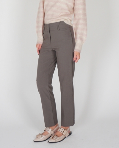 HIGH WAIST PANTALON GRIJS