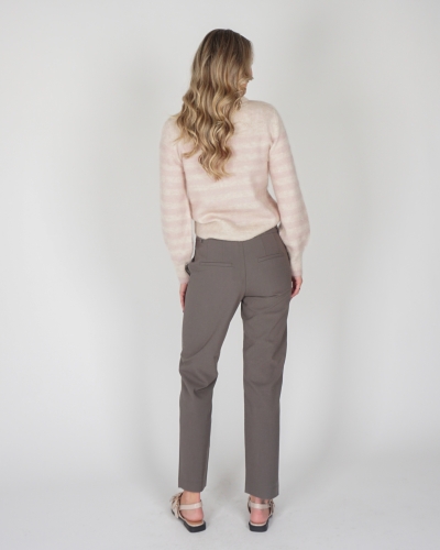 HIGH WAIST PANTALON GRIJS
