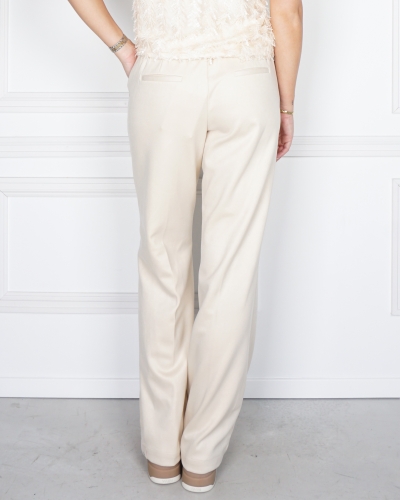 PANTALON JILL SCUBA OFF WHITE