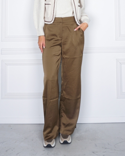 Geisha SATIN PANTALON TAUPE