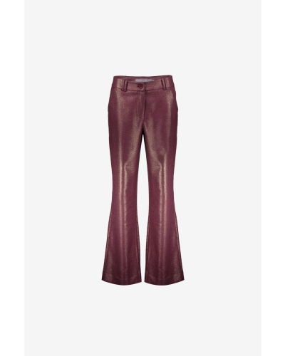 COATING PANTALON BURGUNDY/GOUD