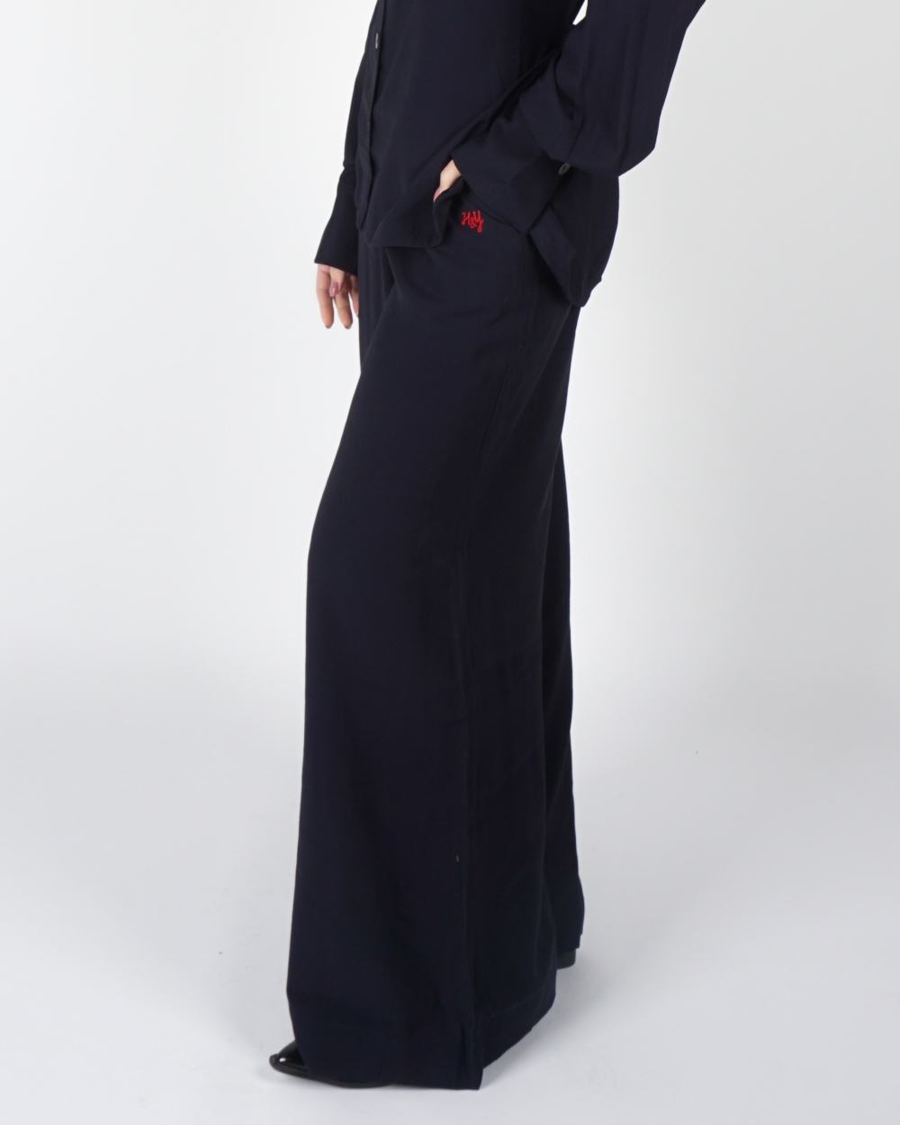 PANTALON MEIKE BLAUW